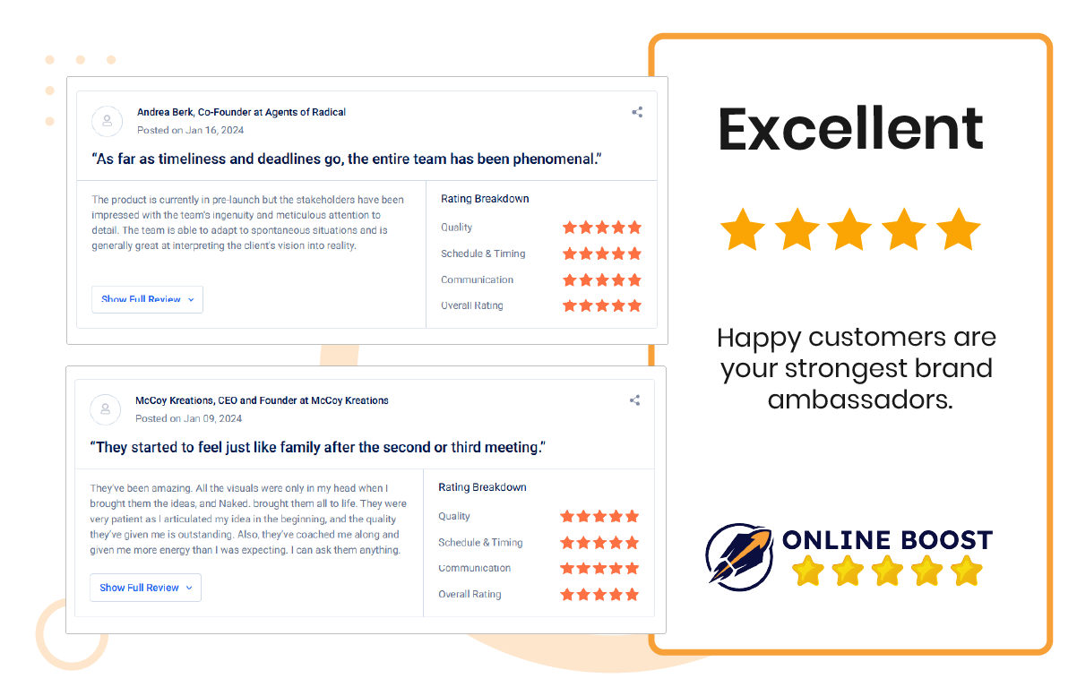  Get Authentic GoodFirms Reviews From Online Boost