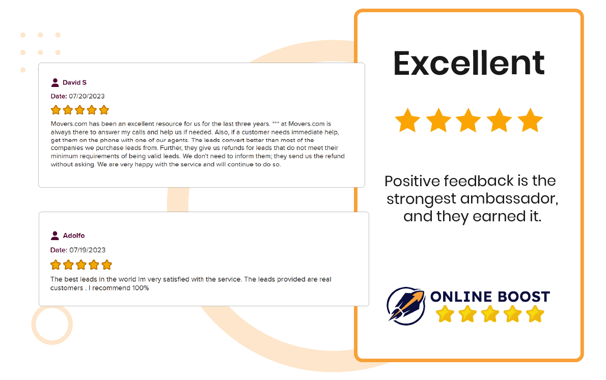  Get Authentic Movers.com Reviews From Online Boost