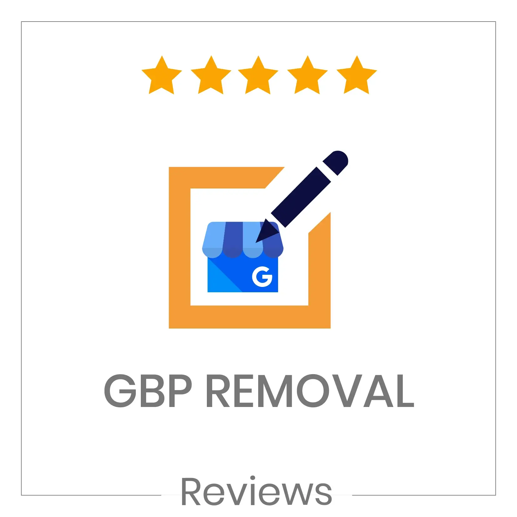 Fake GBP removal